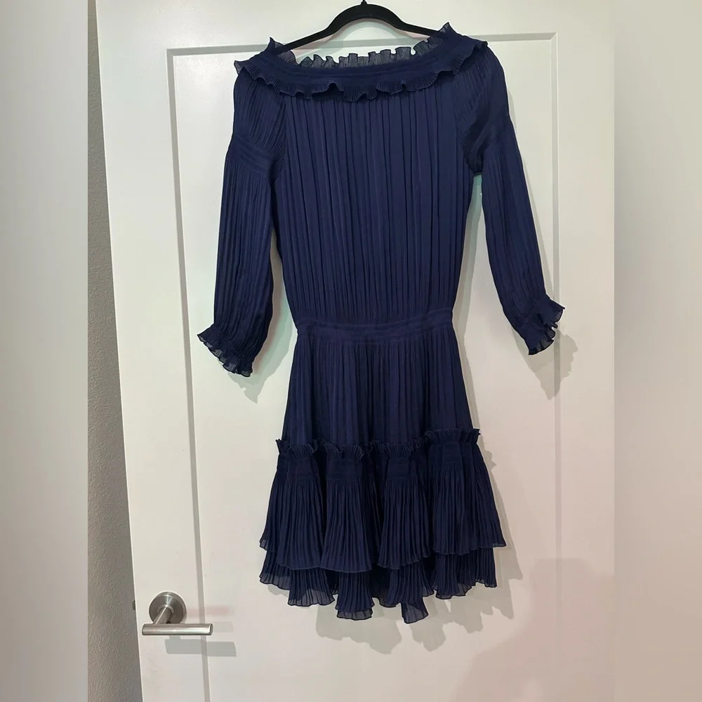 Diane Von Furstenberg Navy Blue Dress